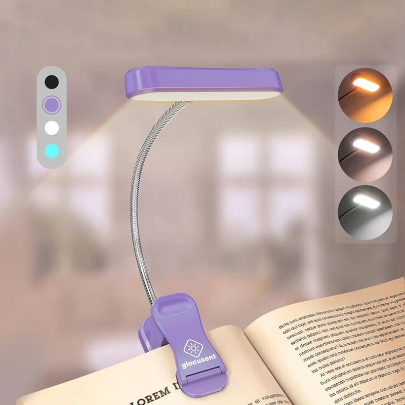 Glocusent Horizontal ET - Head Book Light - Refraction Lighting