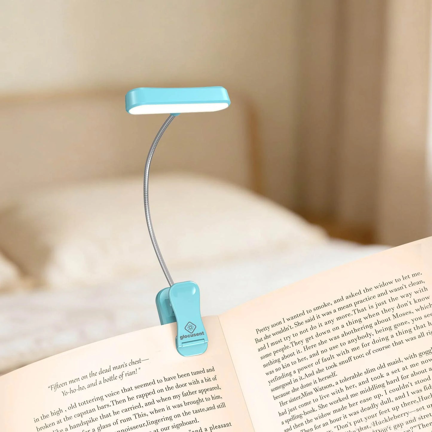 Glocusent Horizontal ET - Head Book Light - Refraction Lighting