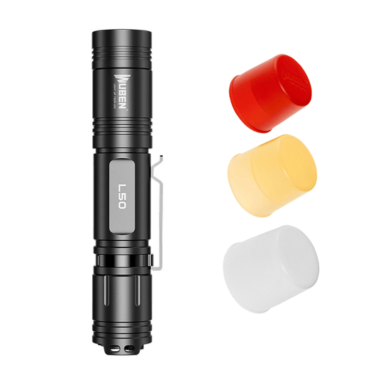 WUBEN L50 EDC Torch - Diffuser Kit (Includes Diffuser 3 Pack) - Refraction Lighting