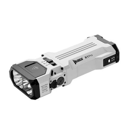 Wuben X1 Pro 12300 Lumens Rechargeable Power Bank EDC Torch - Refraction Lighting