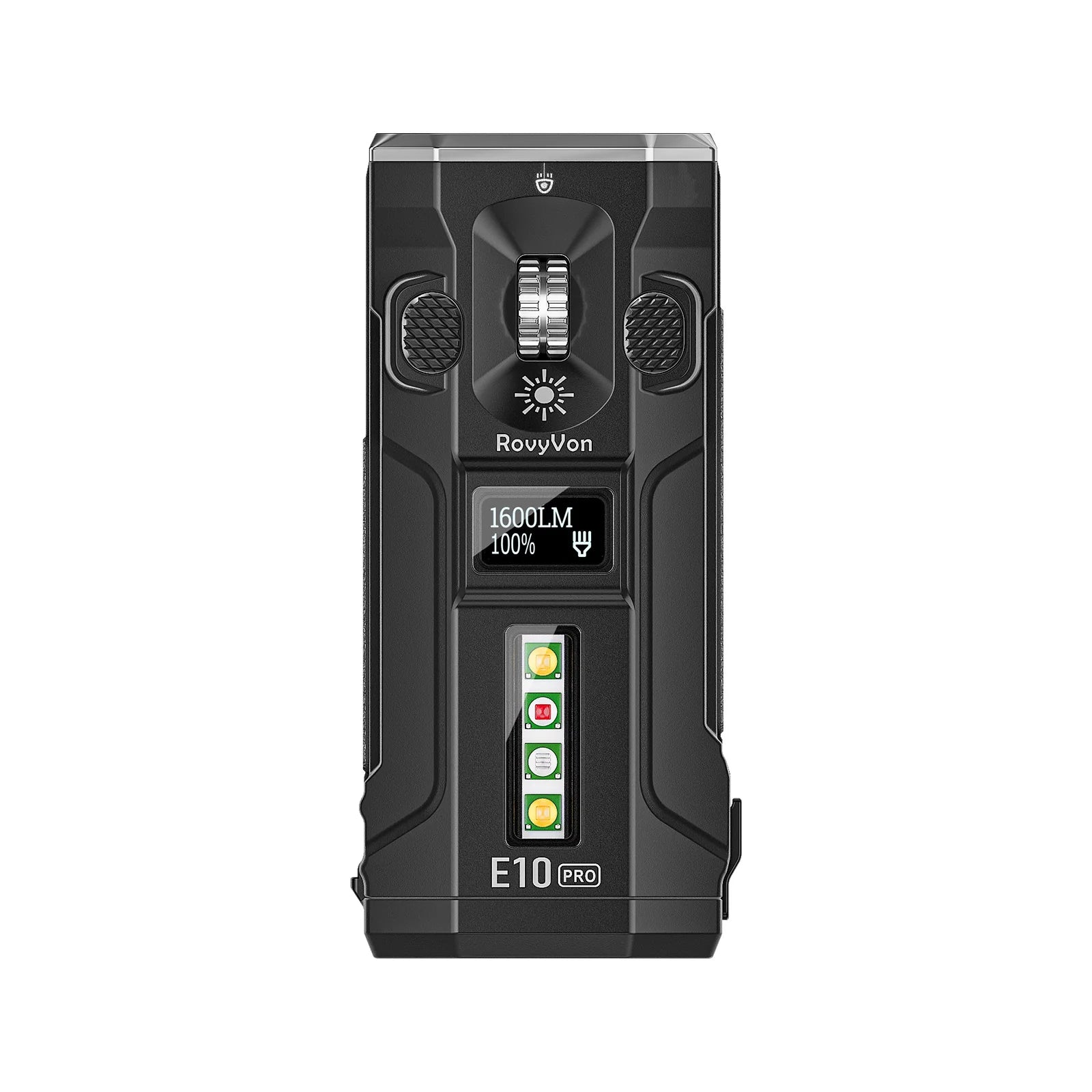 RovyVon E10 Pro Compact Scroll - Wheel EDC Torch - Refraction Lighting