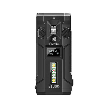 RovyVon E10 Pro Compact Scroll - Wheel EDC Torch - Refraction Lighting