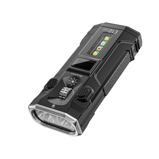 RovyVon E10 Pro Compact Scroll - Wheel EDC Torch - Refraction Lighting