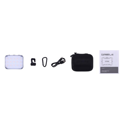 Claymore Ultra Mini Rechargeable Area Light - Refraction Lighting