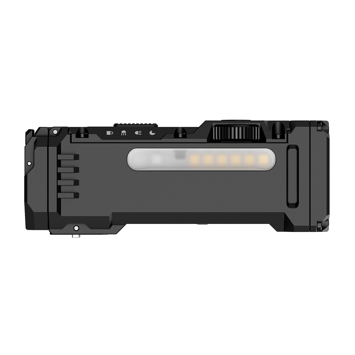 WUBEN X4 Flat EDC 18650 Rechargeable Dual - Beam Torch - Refraction Lighting