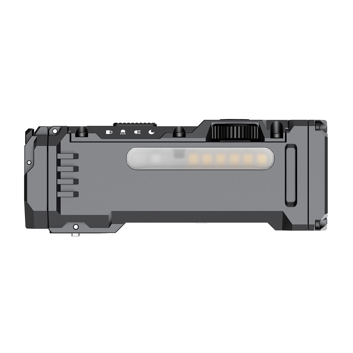 WUBEN X4 Flat EDC 18650 Rechargeable Dual - Beam Torch - Refraction Lighting